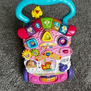 VTech Pink and Blue Learning Walker for Kids